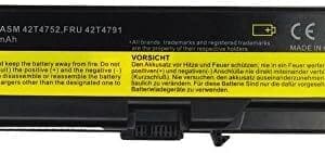 7XINbox 5200mah Repuesto Batería para Lenovo ThinkPad T410 T410i T510 T520 42T4793 42T4764 ASM 42T4752 ASM 42T4756 FRU 42T4755, FRU 42T4791