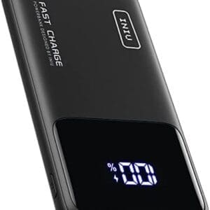 INIU Power Bank,Slimmest Bateria Externa Carga Rapida 10000mAh, PD3.0 QC4.0 22.5W Cargador Portatil, 3A USB C Entrada&Salida Powerbank para iPhone 14 13 12 Pro Samsung S22 S21 iPad